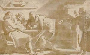 The Calling of Saint Matthew by Sir Anthony Van Dyck