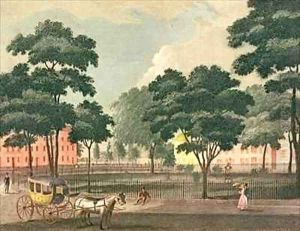 View of the Bowling Green Broadway by Davis