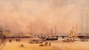 A View At Yarmouth
Showing The Cinema And Pier