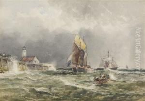 Vessels Off A Quay