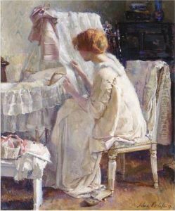 Het Kindje Slaapt (the Baby Is Asleep) by Albert Roelofs