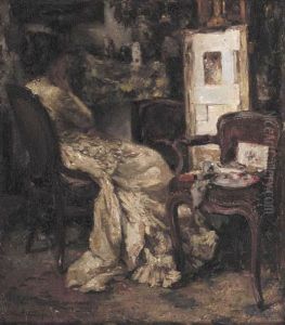 In The Artist's Studio In The Artist's Studio