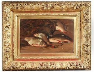 Still Lifewith Fish by Willem Roelofs