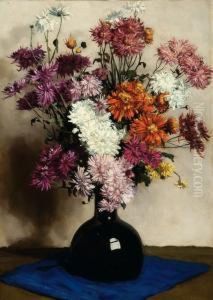 Chrysantemum by Willem Roelofs