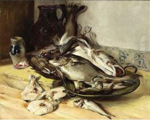 Cod-fish by Willem Roelofs