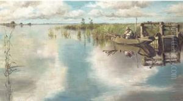 The Lone Fisherman - view 1