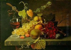 Still Life With Fruit by Severin Roesen