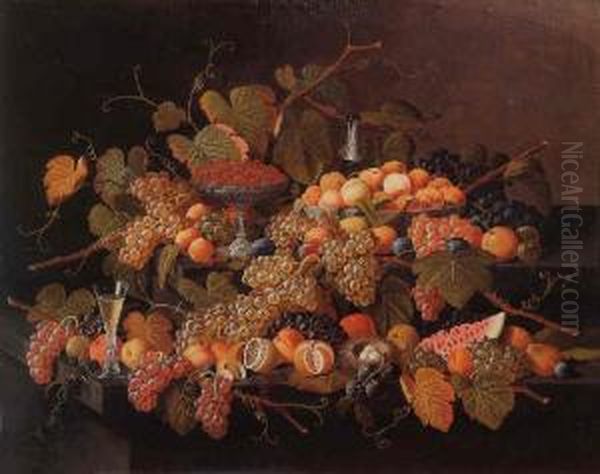 Still Life With Fruit And Champagne - view 1