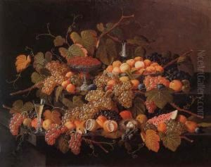 Still Life With Fruit And Champagne