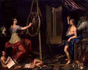 Allegory of Painting by Charles Alphonse Dufresnoy