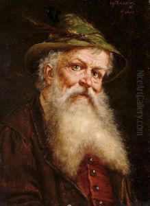 Idos Ferfi Portreja by Georg Roessler
