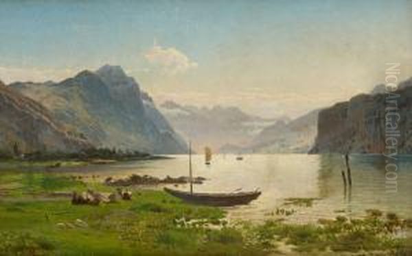 Au Bord Du Lac De Wallenstadta Ween - view 1