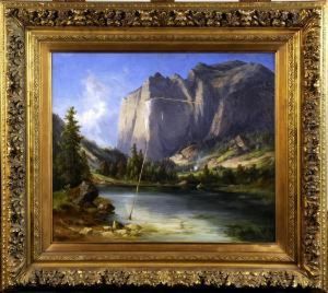 Paysage, Montagne Et Lac