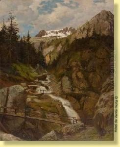Chute De L'erlenbach Dans L'aar