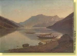 Vue Du Lac A Lugano
