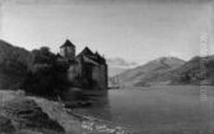Schloss Chillon Am Genfer See.
