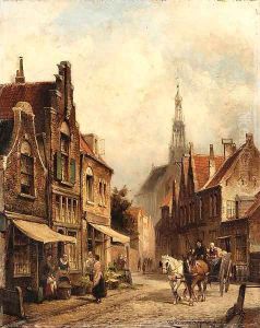 Street Alkmaar, Holland