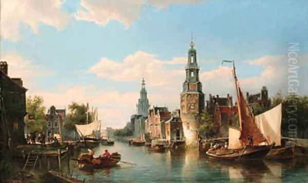 The Montelbaans Tower, Amsterdam - view 1