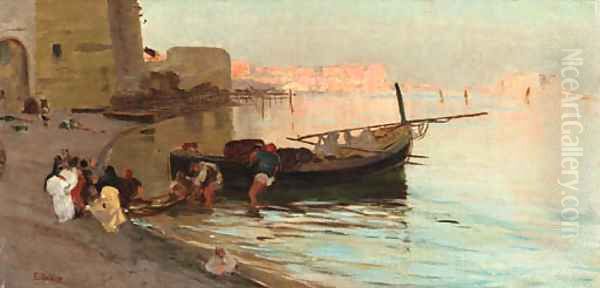 Unloading the catch - view 1