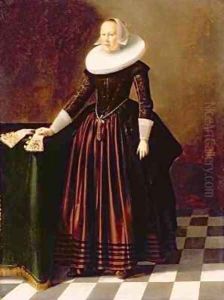 Portrait of a Lady by Gerrit van Donck