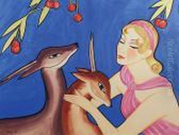 Dziewczyna Z Jelonkami - view 1