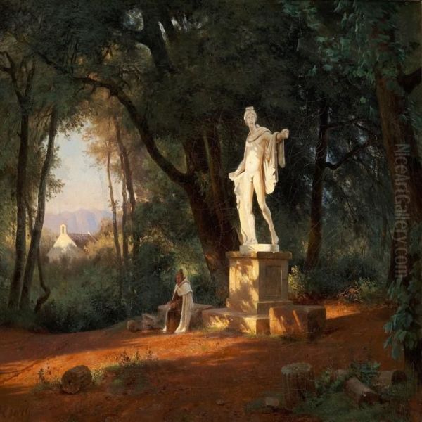 From A Park Near Florence - view 1
