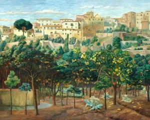 Orange Trees In Terracina