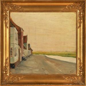 At The Harbour In Ribe, Western Jutland
