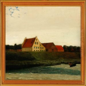 View From Ribe River, Denmark