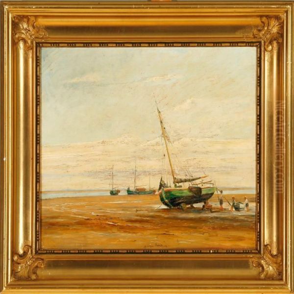 Beach Scene From Fano Island - view 1