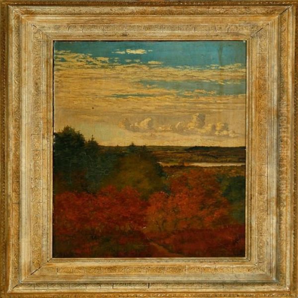 A View Of A Hilly Landscape On A Autumn Day - view 1