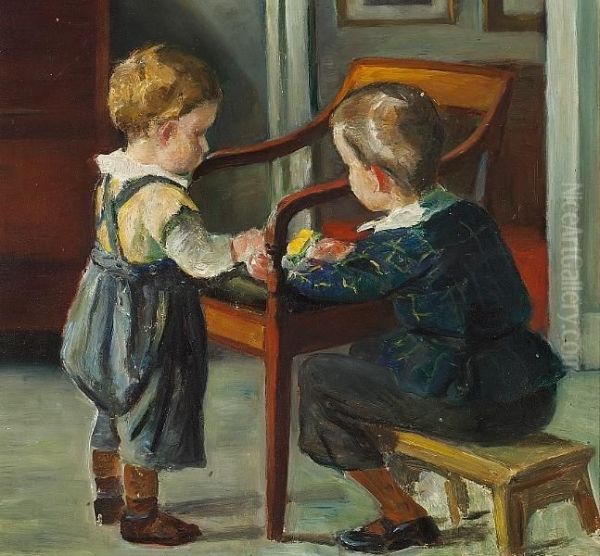 The Artists Children Henning And P. P. Rohde - view 1