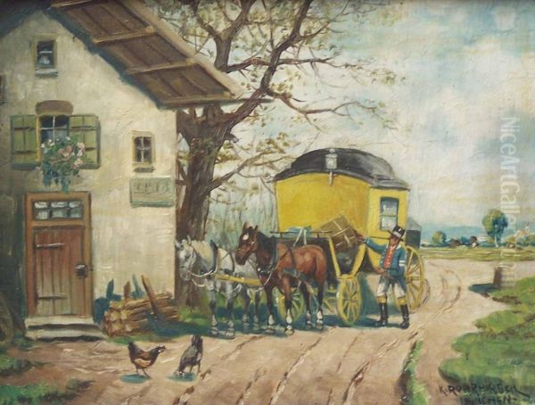 Die Ankunft Der Postkutsche - view 1