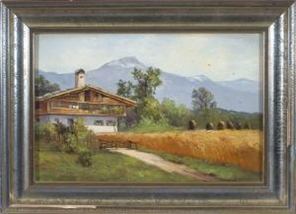 Bauernhaus Am Kornfeld In Vorgebirgslandschaft - view 1