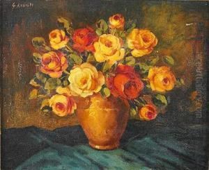 Bodegon De Flores by Karl Rohrhirsch