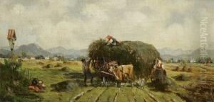 Heuernte by Karl Rohrhirsch
