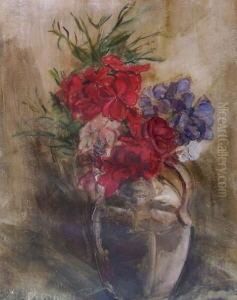 Blumen In Einer Vase by Wolf, Walter Rohricht