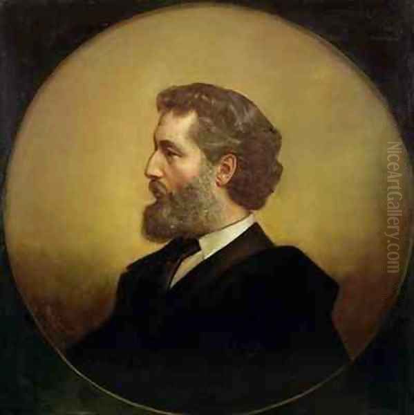 Portrait of Frederic Leighton 1830-96 - view 1