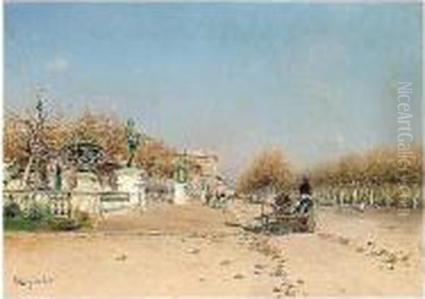 Avenida De Los Catalanes, Madrid (avenue Of The Great Catalonians, Madrid) - view 1