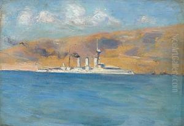 The Battleship Averoff In Salamina - view 1