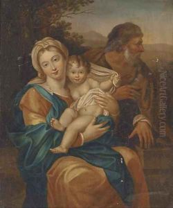 The Holy Family by Domenico Zampieri (Domenichino)