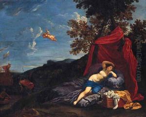 The departure of Aeneas by Domenico Zampieri (Domenichino)