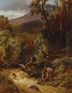 Fossicking For Gold by Charles Rolando