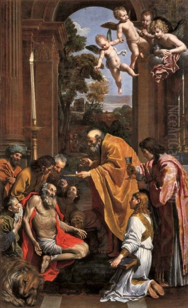 The Last Communion of Saint Jerome - view 1