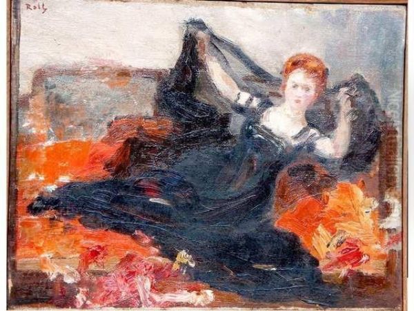  Elegante Sur Un Sofa  - view 1