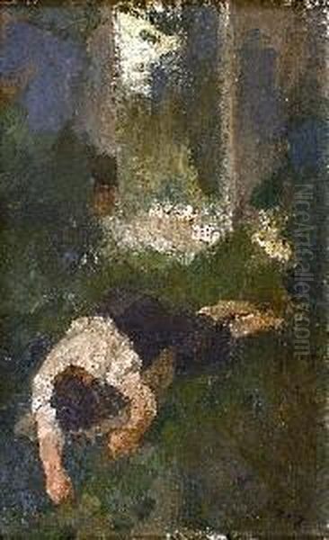 Jeune Paysan Endormi - view 1