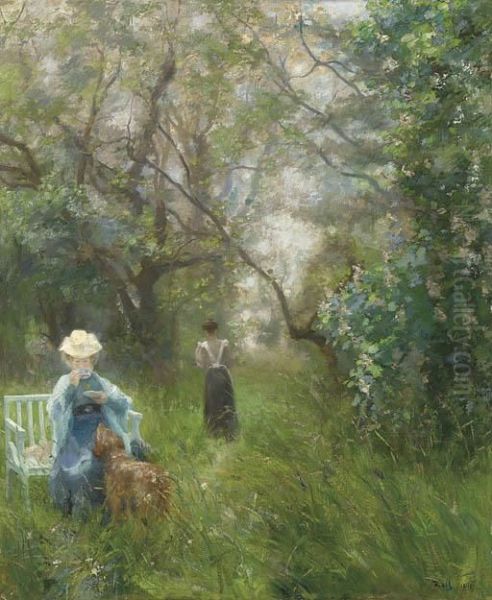 Tea In A Sunlit Glade - view 1