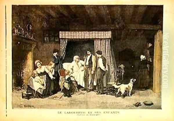 The Worker and his Children - view 1