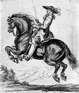 William Cavendish by Abraham Jansz. Van Diepenbeck