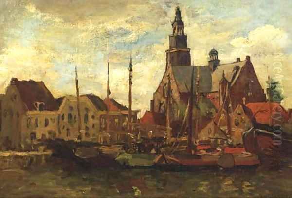 View of the Grote kerk, Maassluis - view 1